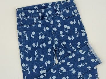 koszulka gitara: Spodnie jeansowe, Little kids, 7 lat, 122, stan - Bardzo dobry — 1