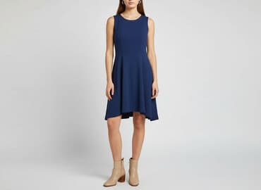 sukienka marynarka niebieska: Sukienka damska, rozmiar S — 1