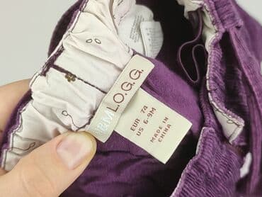 kurtka wiosenna 104 dziewczynka: Niemowlęce spodnie materiałowe, 6-9 miesięcy, 68-74 cm, H&M, stan - Bardzo dobry — 4