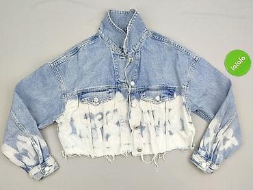 pull and bear kurtka bomber: Bershka, Kurtka jeansowa damska, rozmiar XS — 2