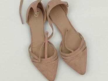 biale sandały deezee: Sandals 38, Used — 1
