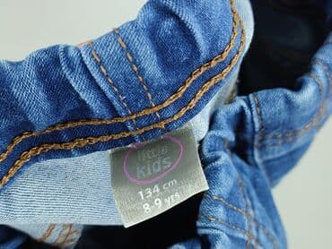 sukienki tanio: Spodnie jeansowe, Little kids, 9 lat, 134/140, stan - Bardzo dobry — 4