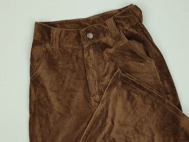 Material trousers for women, S