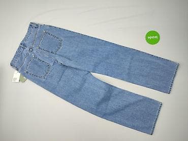 biale trampki ck: H&M, Jeansy damskie, rozmiar M — 3