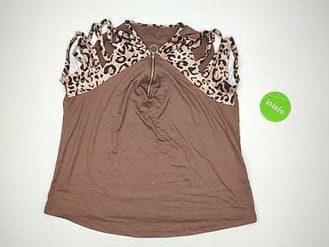 stradivarius leopard: Shein Curve, Bluzka damska, rozmiar 2XL — 2