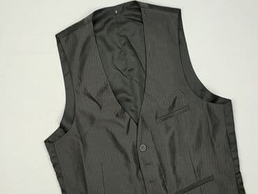 kapcie wiązane: Kamizelka garniturowa dla mężczyzn, rozmiar 4XL — 1