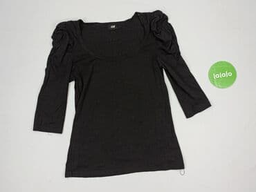 bluzka z kwadratowym dekoltem h m: H&M, Bluzka damska, rozmiar S — 3