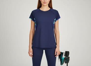 koszulki na wf białe: T-shirt damski, rozmiar S — 1