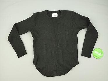 czarny sweter: Samsøe Samsøe, Sweter damski, rozmiar M — 3