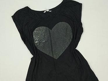 sweter w serca h: Clockhouse, T-shirt damski, rozmiar L — 1