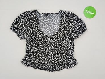 czarne sandały na obcasie allegro: Shein, Bluzka damska, M — 2