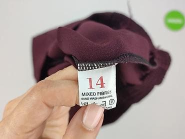 buty babci: Spodnie materiałowe damskie, rozmiar XL — 4