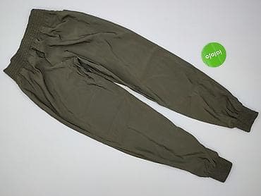 wide leg: Spodnie materiałowe damskie, rozmiar M — 3
