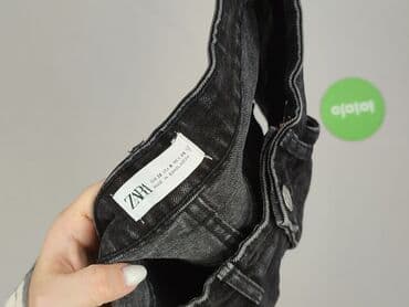 szorty z eko skóry zara: Zara, Szorty damskie, rozmiar M — 4