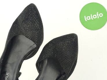 buty czarne na obcasie ccc: Półbuty damskie, rozmiar 38 — 5