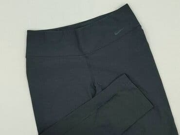 czarne legginsy push up legginsy podkreślające pośladki: Nike, Legginsy Sportowe damskie, M — 1