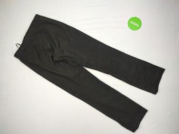 Women: Material trousers for women, size S (EU 36) — 3