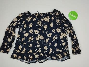 marynarka damska z kapturem: Cream, Bluzka damska, L — 3