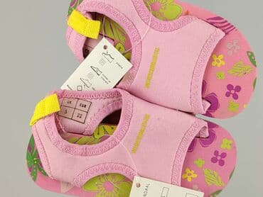 lasocki brazowe klapki: Sandałki 22, Nowy — 4