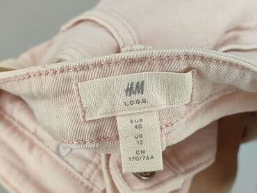 krótkie spodenki damskie z niskim stanem: H&M, Szorty damskie, rozmiar L — 5