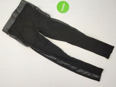 spodnie woskowane szerokie: Legginsy dziecięce, H&M, 13 lat, 158, stan - Idealny — 3