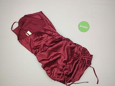 deichmann czerwone botki: Shein, Sukienka damska, rozmiar S — 3