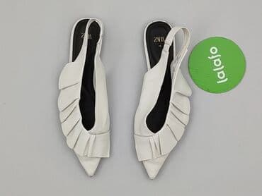 klapki do p: Zara, Półbuty damskie, rozmiar 38 — 2