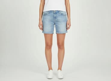 kl m shorts jeans manila krótkie spodenki: Szorty damskie, rozmiar S — 5