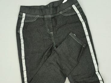 rajstopy w czerwono czarne paski: Leggings for kids, 14 years, 158/164, condition - Very good — 1