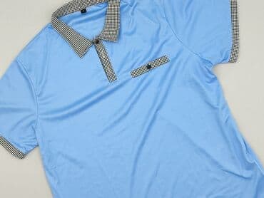 ubrania w pepitkę: Polo shirt for men, size L — 1