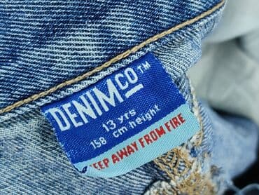 obcisłe podkoszulki: Krótkie spodenki, DenimCo, 13 lat, 158, stan - Idealny — 4