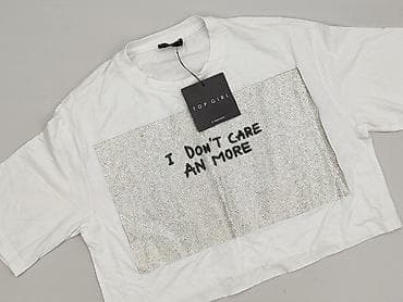 tshirt czarny: GIRL, T-shirt damski, rozmiar M — 1