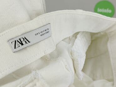 szorty biale zara: Zara, Szorty damskie, rozmiar S — 6