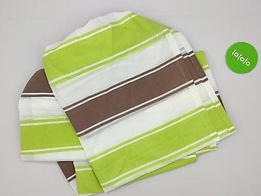 olx wszystko do domu: Zasłony w pasy – komplet - Wzór: szerokie poziome pasy w kolorach — 3