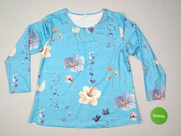 sukienki chabrowe dla puszystych: Women's blouse, size 2XL (EU 44) — 2