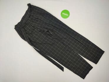 majtki do stroju kąpielowego wysoki stan: Spodnie materiałowe damskie, rozmiar S — 3