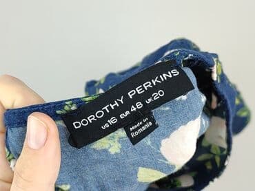 niebieskie sukienki plus size: Dorothy Perkins, Bluzka damska, rozmiar 4XL — 4