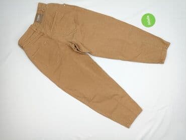 brązowe spodnie woskowane stradivarius: PULL&BEAR, Spodnie dla mężczyzn, rozmiar S — 3