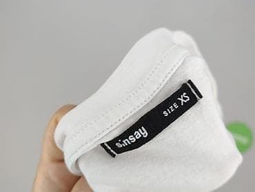 Kobiety: Sinsay, T-shirt damski, rozmiar XS — 4