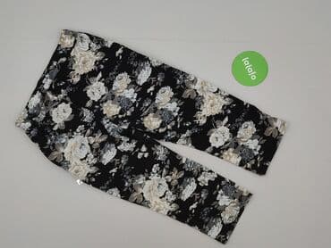 czarne spodnie z wysokim stanem reserved: Spodnie materiałowe damskie, L — 3