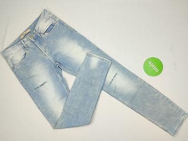 jeansy m: Bershka, Jeansy damskie, rozmiar 2XS — 3