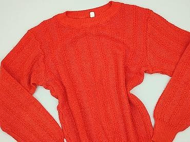 bordowy sweter: Sweter damski, rozmiar S — 1