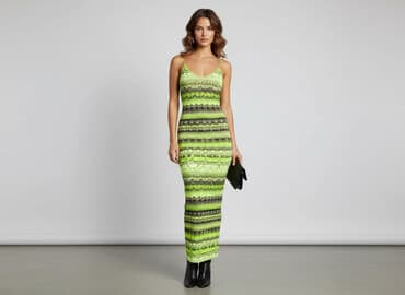 sukienka w wężowy wzór: PrettyLittleThing, Sukienka damska, rozmiar XS — 6