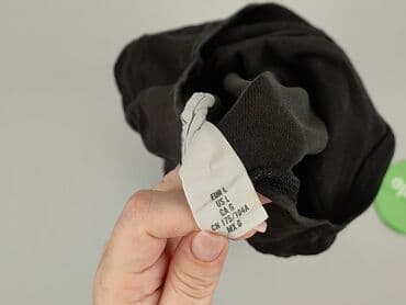 czarne t shirty basic: H&M, Жіноча блуза, розмір L — 5