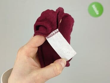 obcisła sukienka czerwona: T-shirt damski, rozmiar S — 5