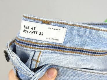 złote sandały na obcasie zara: Zara, Szorty dla mężczyzn, rozmiar M — 5