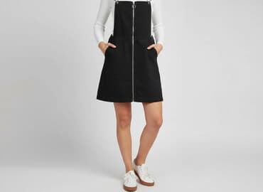 sukienka z denimu: Divided, Ogrodniczki damskie, rozmiar M — 7