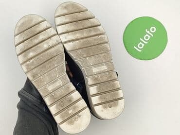 czerwone sandały na słupku ccc: Balerinki damskie, rozmiar 37 — 4