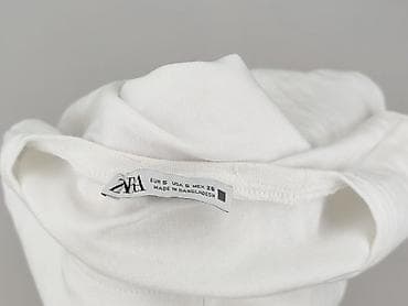 pull and bear white top: Zara, Top damski, rozmiar S — 5