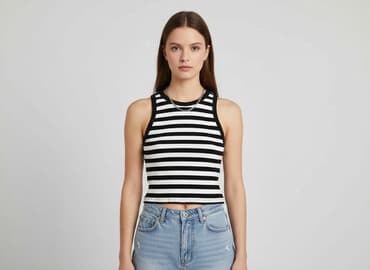 sinsay trampki biale: Sinsay, Top damski, rozmiar S — 7